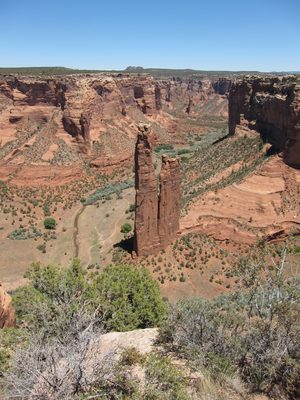 Spider Rock in Canyon de Chelly